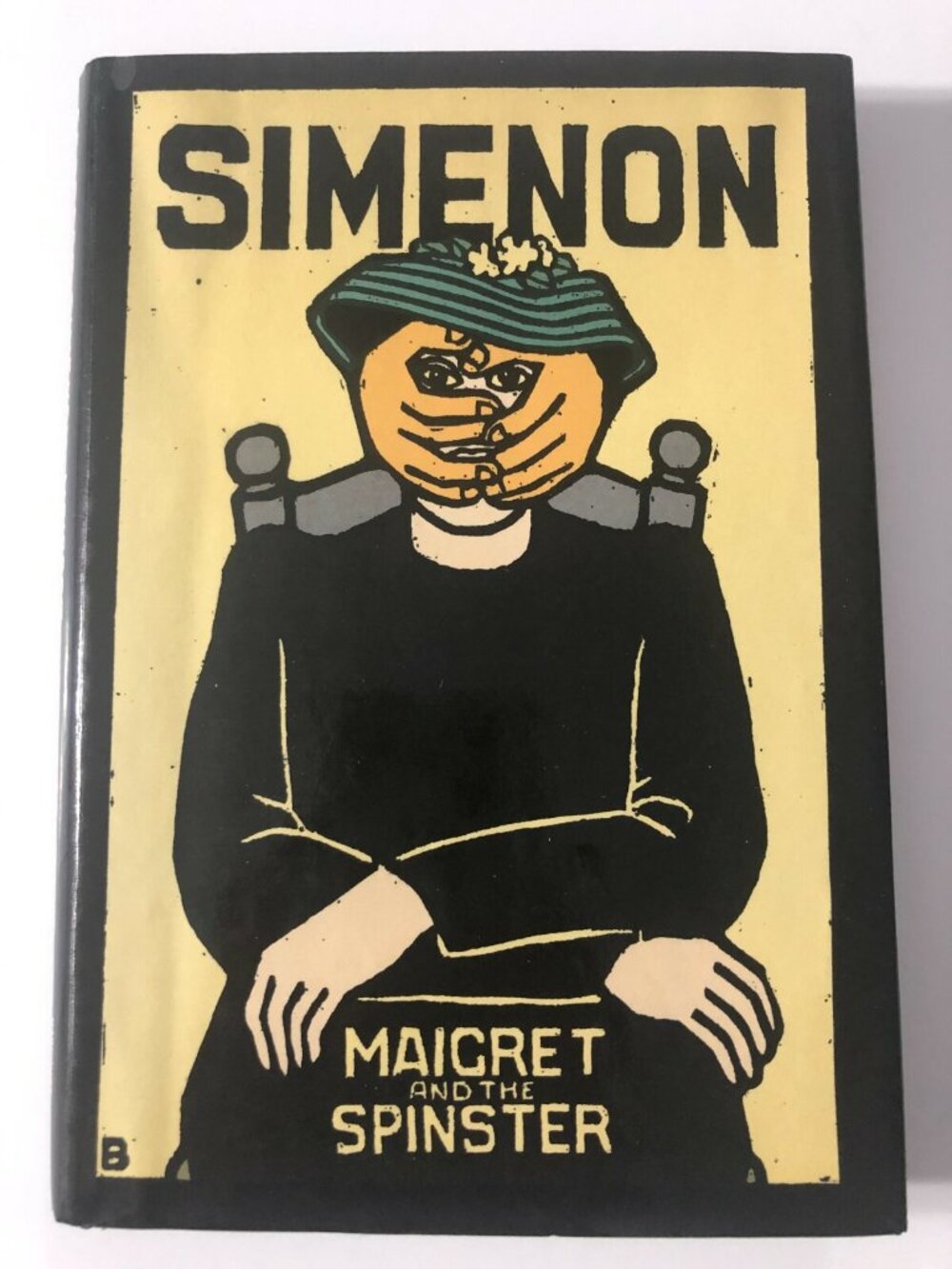 MAIGRET AND THE SPINSTER by Georges Simenon 1977 1st American Edition